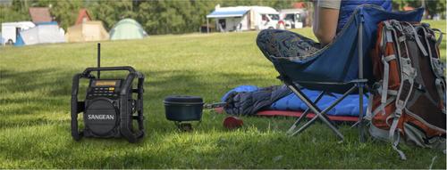 SANGEAN U-5 DBT Black Ultra Rugged Digital Tuning Receiver (A500413)