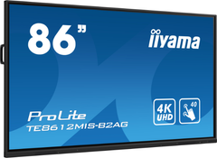 IIYAMA 86 iiWare10  Android 11 40-Points PureTouch IR with zero bonding 3840x2160 UHD VA panel Metal 