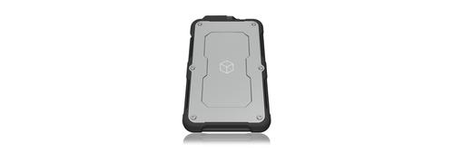 ICY BOX External enclosure for 2,5'' SATA SSD/HDD, USB 3.1 Type-C, waterproof IP6 (IB-287-C31)