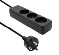 ProXtend Danish Power Strip 3-way 1M
