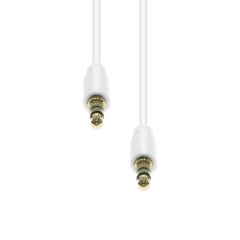 ProXtend Mini-Jack 3-Pin Slim Cable M-M White 5M (M3S-05W)