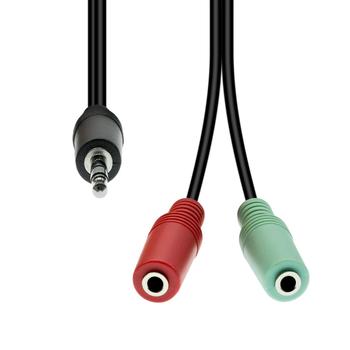 ProXtend 4-Pin to 2x 3-Pin Cable M-F  (M42XM3F-003)