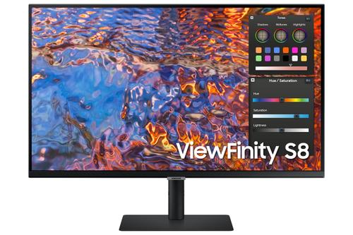 SAMSUNG S32B800P 32"" 16:9 3840x2160 IPS, 5ms, QLED, HDR600, DCI-P3 98%, HAS/ Swivel/ Pivot/ Tilt,   HDMI/D (LS32B800PXUXEN)