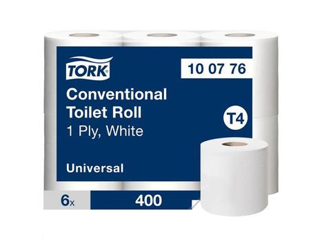 TORK Toiletpapir Tork Universal T4 1-lags 50,4m 100776 48rul/kar (100776)