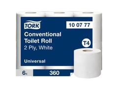 Tork Toiletpapir Tork Universal T4 2-lags 45m 100777 42rul/kar