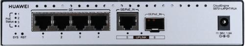 HUAWEI S5731-L4P2HT-RUA (4*10/ 100/ 1000BASE-T ports, PoE++, 1*GE hyb (98011776)