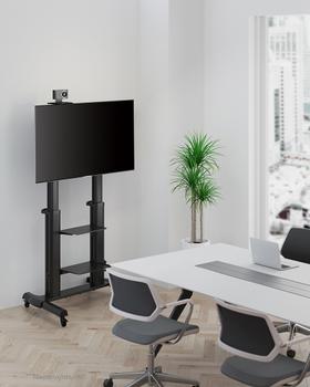 Neomounts by Newstar AWL28-210BL1 Universal Multimedia Shelf Width 18 cm (AWL28-210BL1)