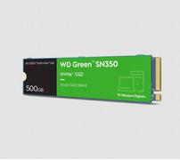 WESTERN DIGITAL Green SN350 M.2 500GB PCI Express 3.0 TLC NVMe Internal Solid State Drive