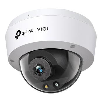 TP-LINK 4MP Full-Color Dome Network Camera SPEC: H.265+/ H.265/ H.264+/ H.264,   1/3" Progressive Scan CMOS,  Color/ 0.005 Lux@F1.6,  0 Lux with IR/White Light,  25fps/ 30fps ( 2560x1440,  2304x1296,   2048x1280,   19 (VIGI C240(2.8mm))
