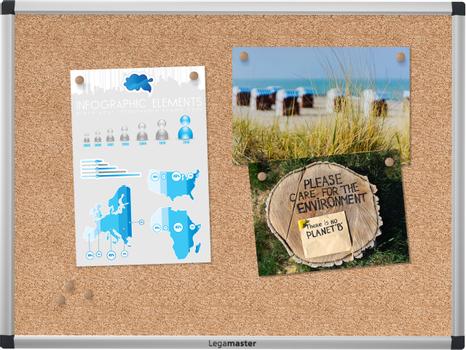 LEGAMASTER UNITE cork pinboard 45x60 (7-143135)