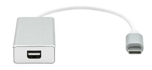 ProXtend USB-C to Mini DP 20cm silver (USBC-MINIDP-0002S)