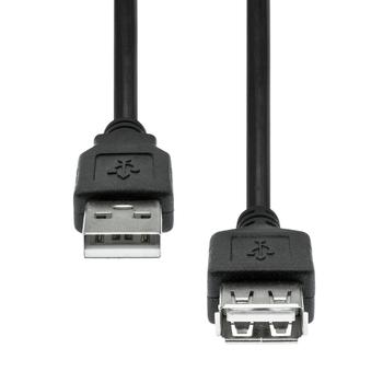 ProXtend USB 2.0 Extension Cable Black (USB2AAF-0005)
