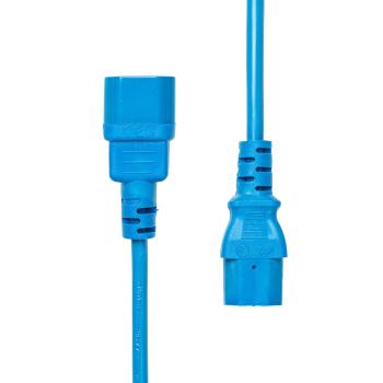 ProXtend Power Extension Cord C13 to C14 2M Blue (PC-C13C14-002BL)