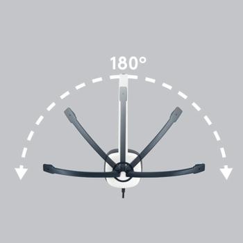 LOGITECH Stereo Headset H150 Coconut The noise-cancelling microphone reduces annoying background noise (981-000350)