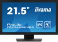 IIYAMA a ProLite T2234MSC-B1S - LED monitor - 22" (21.5" viewable) - touchscreen - 1920 x 1080 Full HD (1080p) - IPS - 350 cd/m² - 1000:1 - 18 ms - HDMI, VGA, DisplayPort - speakers - black, matte (T2234MSC-B1S)
