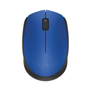 LOGITECH M171 Wireless Bluetooth PC Mouse - Blue - Mus - Optisk - 3 knapper - Sort (910-004640)