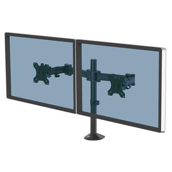 FELLOWES Reflex Dual Monitor Arm Black 8502601 DD (8502601)