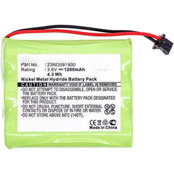 CoreParts Battery 4.32Wh Ni-Mh 3.6V (MBXCP-BA018)