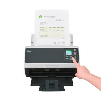 RICOH h fi-8190 fi 8190 fi8190 - Document scanner - Dual CIS - Duplex - 216 x 355.6 mm - 600 dpi x 600 dpi - up to 90 ppm (mono) / up to 90 ppm (colour) - ADF (100 sheets) - up to 13000 scans per day - Giga (PA03810-B001)