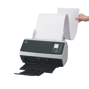 RICOH h fi-8190 fi 8190 fi8190 - Document scanner - Dual CIS - Duplex - 216 x 355.6 mm - 600 dpi x 600 dpi - up to 90 ppm (mono) / up to 90 ppm (colour) - ADF (100 sheets) - up to 13000 scans per day - Giga (PA03810-B001)