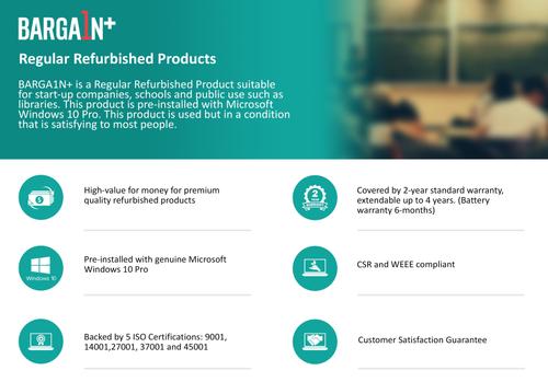 T1A Lenovo ThinkPad T460 14 I5-6300U 240GB Graphics 520 Windows 10 Pro 64-bit (L-T460-SCA-P001)