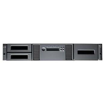 Hewlett Packard Enterprise HPE StorageWorks MSL2024 0x Drive Library without any Drives (AK379A)