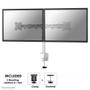 Neomounts by Newstar Flat Desk Mount 2 screens Silver (NM-D135DSILVER)