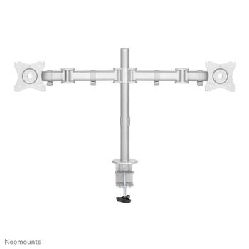 Neomounts by Newstar NEOMOUNTS SELECT Flat Screen Desk Mount 2 screens Silver 16kg (NM-D135DSILVER)
