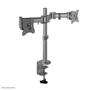 Neomounts by Newstar NeoMounts NeoMounts Flat Screen Desk Mount 2 screens Silver 16kg (NM-D135DSILVER)