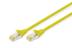 DIGITUS S-FTP PatchCord Cat6a. LSZH CU Yellow 5.0m Factory Sealed