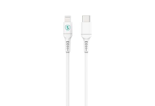 SIGN USB-C to Lightning-Cable 2m, MFi, 3A, 20W - White (SN-220PD)