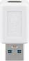 Goobay USB 3.0 to USB-C SuperSpeed Adapter, white
