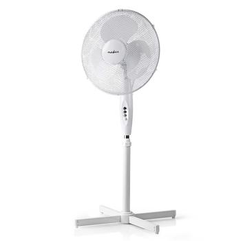 NEDIS Ventilator NEDIS 40cm 45W Plast Hvid (FNST10CWT40)
