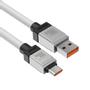 BASEUS CoolPlay USB - USB-C Cable 100W, 1m - White