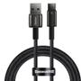 BASEUS Tungsten Gold Cable USB to USB-C 100W 1m (black)