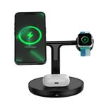 BASEUS Swan 3 in 1 Wireless Charging Bracket 20W - Black (WXTE000101)