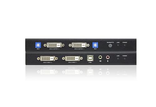 ATEN CE 604 Local and Remote Units - KVM / audio / seriel forlænger - USB - op til 60 m (CE604-AT-G)