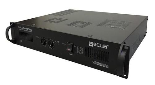 ECLER HSA2-400ES | 2x400 W RMS (4â„¦ & 70/100V line level) | Slutsteg (CHSA2400ES)