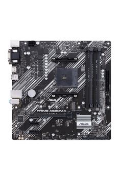 ASUS S PRIME A520M-A II/CSM - Motherboard - micro ATX - Socket AM4 - AMD A520 Chipset - USB 3.2 Gen 1 - Gigabit LAN - onboard graphics (CPU required) - HD Audio (8-channel) (90MB17H0-M0EAYC)