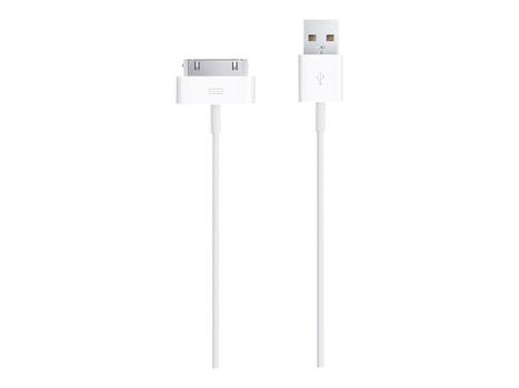 APPLE e Dock Connector to USB Cable - Charging / data cable - Apple Dock male to USB male (MA591ZM/C)