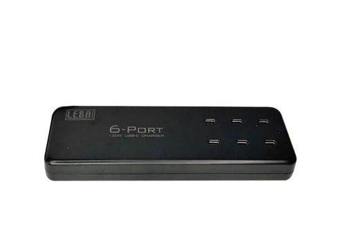 LEBA NoteCharge 6 Ports, USB-C (NCHAR-UC6-20W-SC)