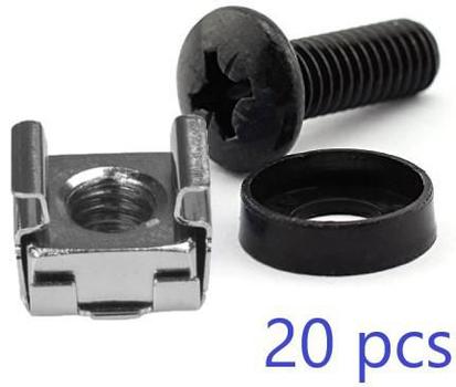 LANVIEW M6 CAGE NUT SET AND MOUNTING (RAX106)