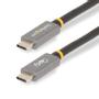 STARTECH 3ft 1m USB4 Cable USB-IF Certified USB-C Cable 40 Gbps 100W 8K 60Hz Compatible w/Thunderbolt 4/3/USB 3.2 USB Type-C