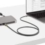 STARTECH 3ft 1m USB4 Cable USB-IF Certified USB-C Cable 40 Gbps 100W 8K 60Hz Compatible w/ Thunderbolt 4/3/USB 3.2 USB Type-C (CC1M-40G-USB-CABLE)