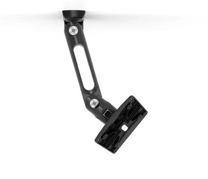 COMPULOCKS Galaxy Tab A8 10.5" Space Enclosure Swing Wall Mount - Monteringssats (hölje, vridbar arm) - svängarm - för surfplatta - låsbar - höggradig aluminium - svart - skärmstorlek: 10.5" - väggmonterbar,  bän (827B105GA8SB)