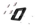 COMPULOCKS K/ Universal Rise Counter IT Mnt Top K 8" (TCDP01SMP01B)