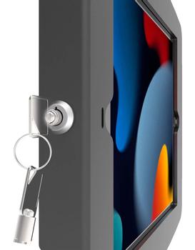 COMPULOCKS IPAD 10.9IN 10TH GEN GLASS MOUNT SPACE ENCLOSURE GLASS WALL WALL (201MGL209IPDSB)