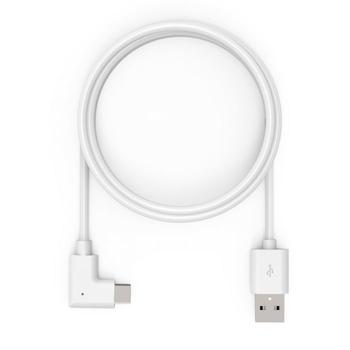 COMPULOCKS 6ftUSB-A to 90-Degree USB-C Cable (6FT90DUSBCW)