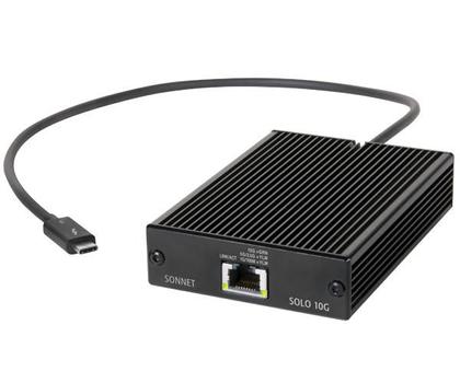 SONNET Fusion 10Gb ethernet to Thunderbolt 3 (SOLO10G-TB3)