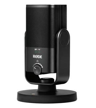 RØDE NT-USB Mini Mikrofon USB-C, kardioid, innebygd pop filter, plug and play, avtagbar stand (NT-USB MINI)